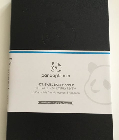 Hardcover 90 Day Non-Dated Daily Planner With Weekly & Monthly Review